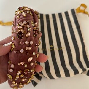 Lele Sadoughi Glittering Crystal Headband Authentic